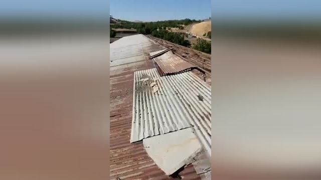 تعمیر پوشش سقف سوله