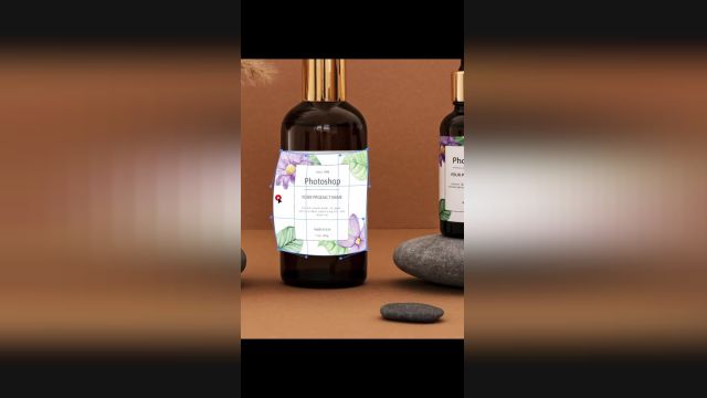 طراحی و تنظیم لیبل بطری با استفاده از فتوشاپ - طرحیسا