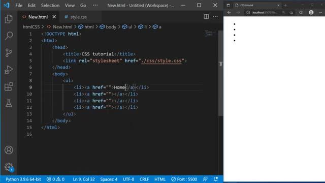 آموزش جامع HTML و CSS : پیاده سازی یک تمرین ساده (35)