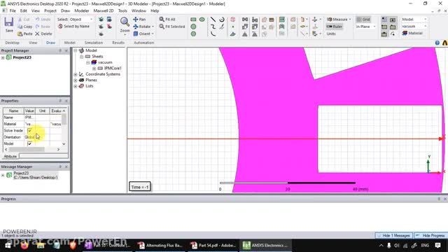 آموزش نرم افزار مکسول فصل 4 : شبیه سازی موتور الکتریکی maxwell