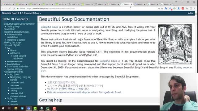 آموزش پایتون رایگان (3) - پیدا کردن اجزای صفحه وب با کتابخانه Beautiful Soup پایتون