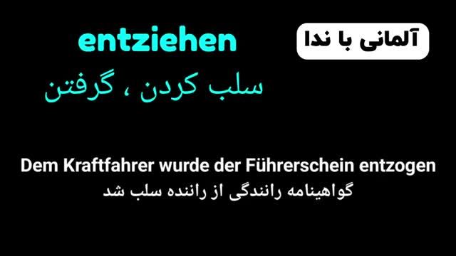 آموزش زبان آلمانی از صفر تا صد - تمامی کلمات پیشرفته سطح C1.1 - درس بیست و پنجم