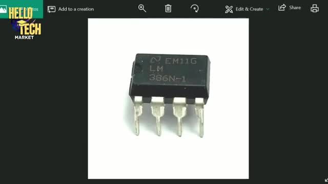 آموزش آیسی lm386