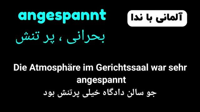 آموزش گام به گام زبان آلمانی - تمامی کلمات پیشرفته سطح C1.1 - درس شانزدهم