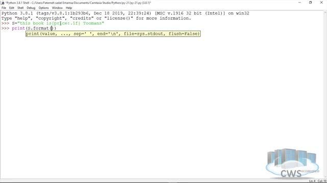 آموزش زبان برنامه نویسی پایتون قسمت 21 - معرفی متد فرمت و کاربردهای آن