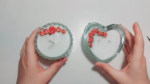 آموزش ساخت شمع تزئینی با گل خشک | آموزش ساخت شمع مدل دار
