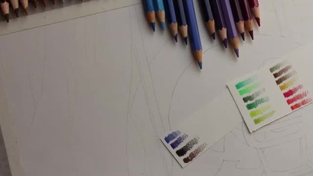 راهکار تست مداد رنگی فابر کستل و ام کیو | تکنیک مداد رنگی