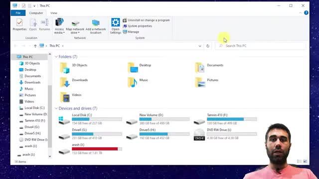 آموزش کامل کار با فایل اکسپلورر ویندوز | قابلیت های File Explorer