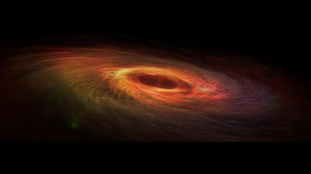 استوک فوتیج سیاه چاله ها | کرم چاله تونلی در فضا