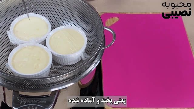 طرز تهیه کرم کارامل بدون فر فوق العاده نرم و لطیف