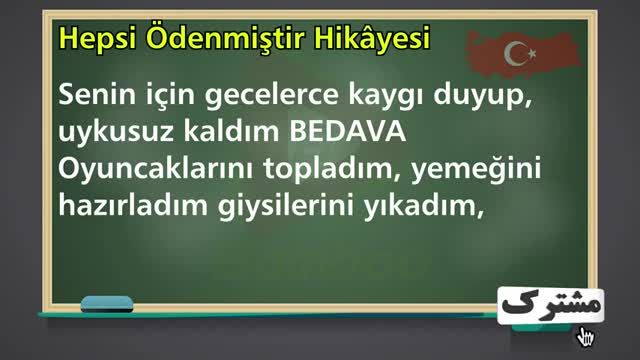 داستان همه اش پرداخت شده به زبان ترکی استانبولی با ترجمه فارسی | قسمت 35 | Hepsi Ödenmiştir Hikâyesi