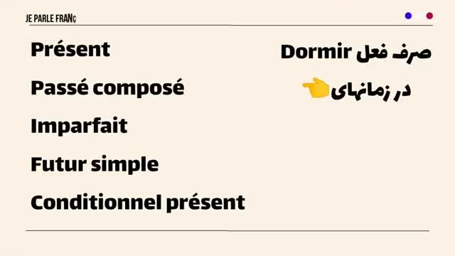 آموزش فرانسوی درس 402 - بهترین روش صرف افعال فرانسه