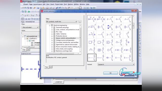 آموزش اصول نقشه کشی تابلو برق در نرم افزار ایپلن الکتریک | ePLAN