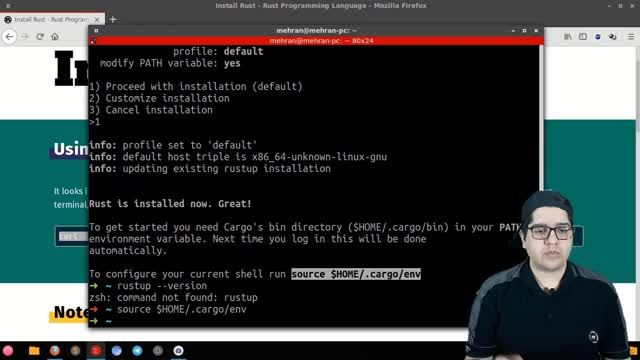 آموزش برنامه نویسی rust مقدماتی | معرفی ، نصب ، ایجاد اولین کد