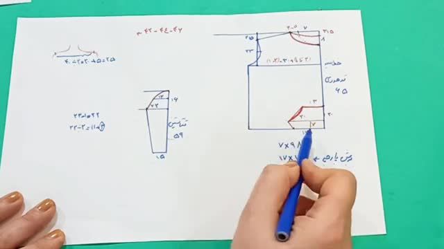 آموزش رسم الگوی هودی برای تمام سایزها | آموزش خیاطی آسان