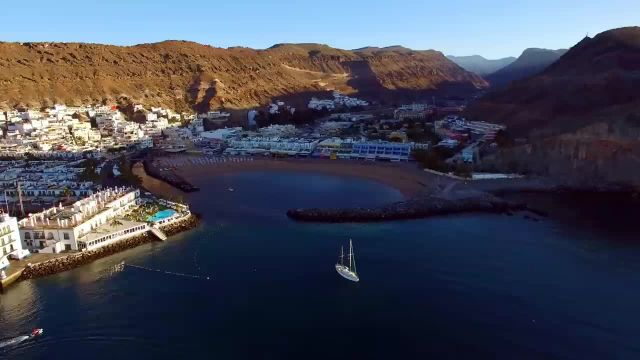 ویدیوی زیبای گرن کاناریا جزایر قناری | تصاویر هوایی پهپاد با کیفیت 4K
