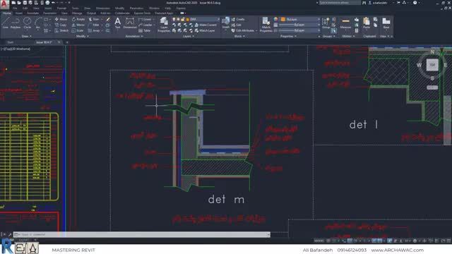 راهنمای کامل ترسیم دیتیل در محیط نرم افزار رویت - بخش 6