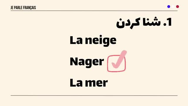 فرانسه به زبان ساده - بهترین روش یادگیری لغات فرانسوی - جلسه 390