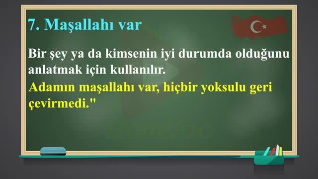 اصطلاحات ترکی استانبولی با حرف M | آموزش گام به گام زبان ترکی استانبولی | قسمت 74