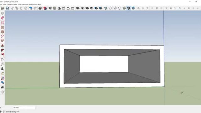 آموزش  رایگان طراحی پاکن در اسکچاپ با ابزار Line