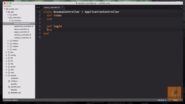 دوره جامع آموزش روبی آن ریلز قسمت 94 - ورود و خروج در Ruby On Rails