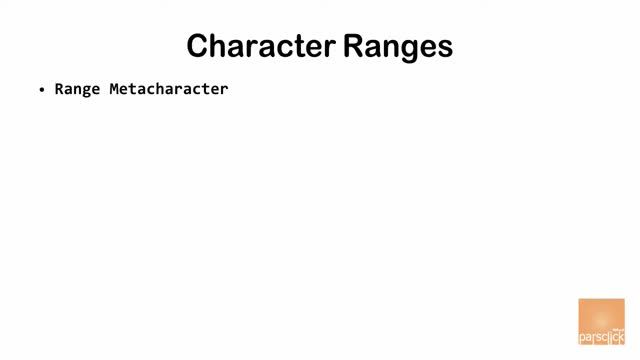 آموزش عبارات با قاعده 15 : معرفی Character Range در رجکس