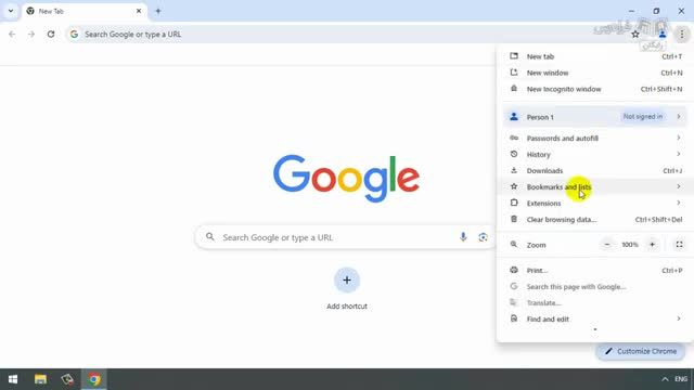 آموزش فارسی کردن زبان مرورگر گوگل کروم | تغییر زبان Google Chrome