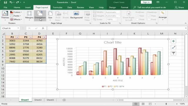 آموزش رایگان اکسل 2019 متوسطه - اموزش ترازبندی افقی در excel (بخش 1)