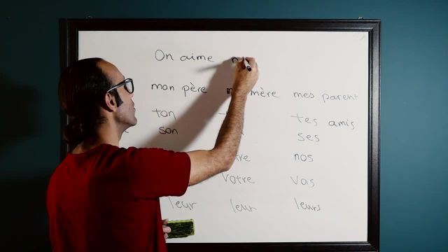 آموزش کامل صفت ملکی و ضمیر ملکی در زبان فرانسه