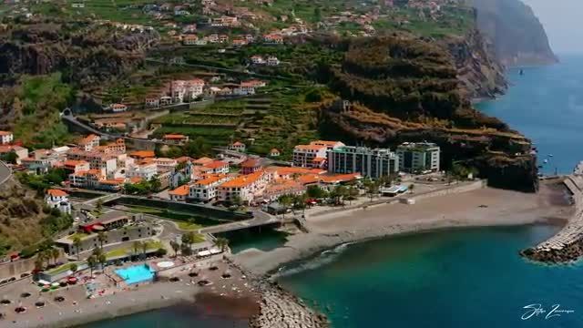 ویدیوی جزیره زیبای مادیرا (پرتغال) 4K | تصاویر هوایی پهپاد