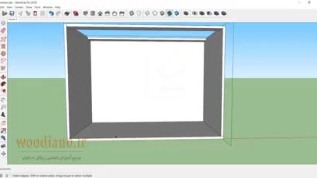 آموزش طراحی کابینت آشپزخانه با کمک نرم افزار  اسکچاپ 2018 (قسمت 2)