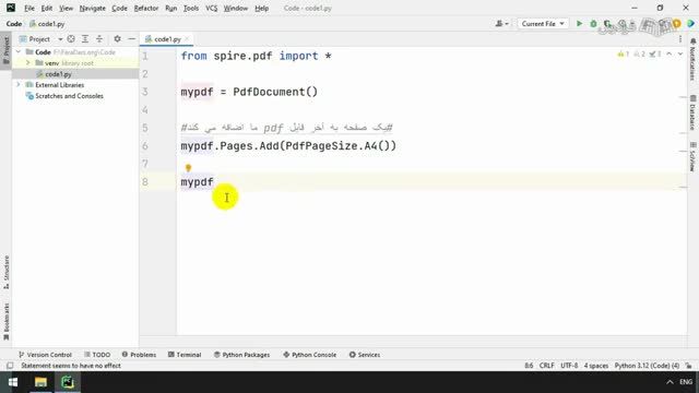 آموزش کار با کتابخانه پی دی اف پایتون - معرفی و نحوه نصب کتابخانه Spire.PDF