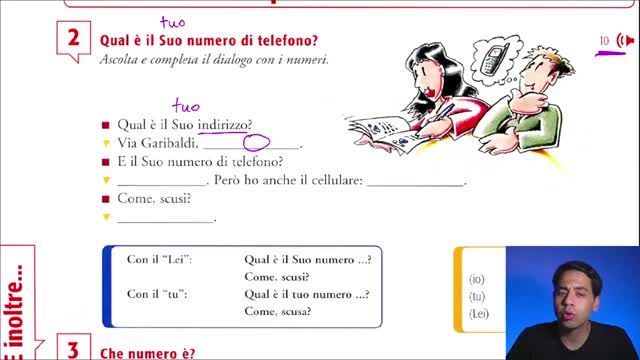 آموزش زبان ایتالیایی رایگان 13 | اموزش اعداد و شماره تلفن پرسیدن به ایتالیایی