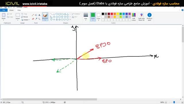 آموزش نرم افزار etabs گام به گام - طراحی سازه های فولادی با ایتبس (قسمت 10)