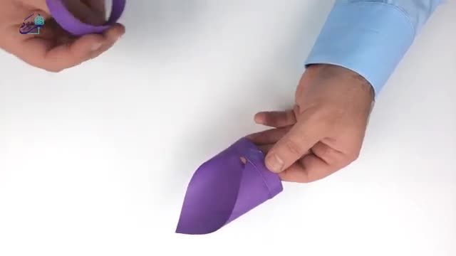 آموزش ساخت هواپیما کاغذی شناور در هوا با کاغذ رنگی (گام به گام)