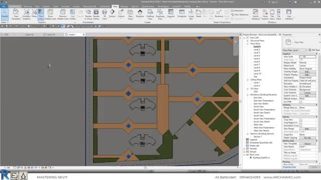 آموزش رویت رایگان بخش اول- آشنایی کامل با نحوه لینک کردن در نرم افزار Revit