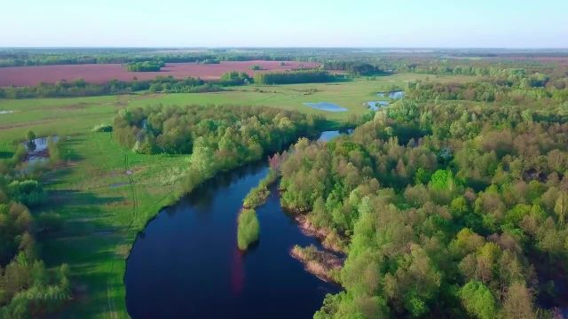 فیلم هوایی از رودهای اوکراین با کیفیت  4K | پرواز با موسیقی آرامش بخش پبانو