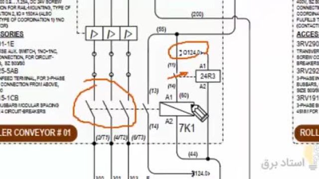 تحلیل و خواندن نقشه تابلو برق صنعتی موتوری