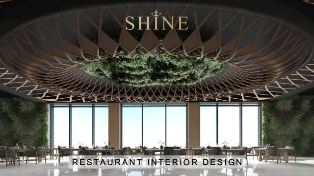 طراحی داخلی کلاسیک رستوران