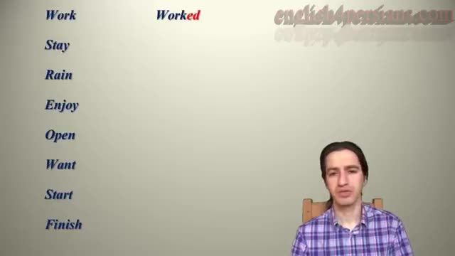 گذشته ساده در انگلیسی با مثال و تمرین (حالت مثبت) - پارت اول