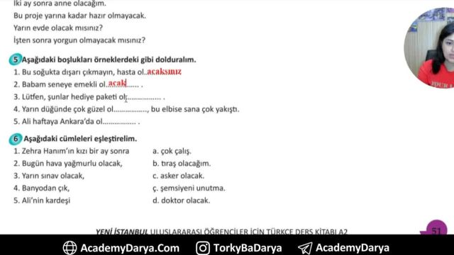 آموزش زبان ترکی استانبولی از صفر | کتاب استانبول 2 چاپ جدید | جلسه 20