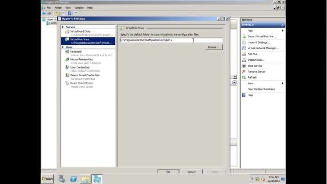 آموزش ایجاد ماشین مجازی در Hyper-V قسمت دوم