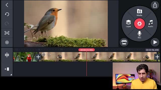 ادیت فیلم روی گوشی موبایل با کمک کاین مستر | kinemaster