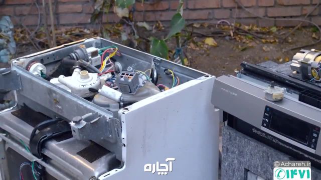 معرفی اجزا و قطعات ماشین ظرفشویی و نحوه کارکرد  آنها