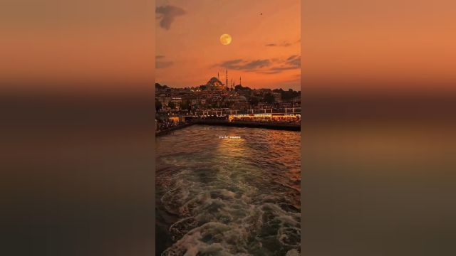 کلیپ کشتی سواری در ترکیه با آهنگ ترکیه ای عاشقانه