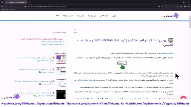 آموزش معامله نماد گاز در لایت فارکس (XNGUSD) ترید گاز طبیعی  - ویدیو 298