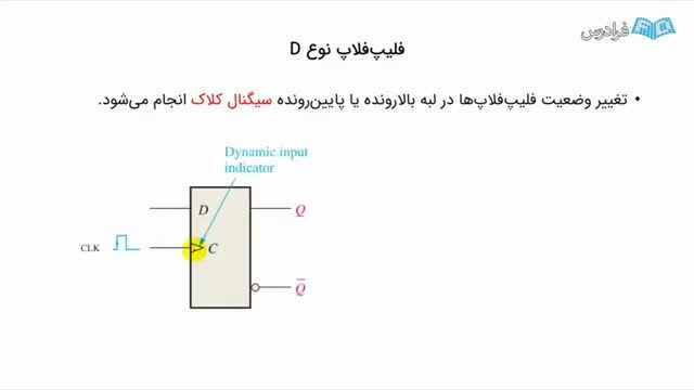 آموزش رایگان فلیپ فلاپ های نوع دی