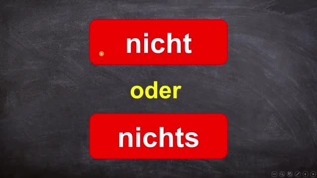 تفاوت nichts و nicht در گرامر زبان آلمانی | کاربرد و طرز استفاده