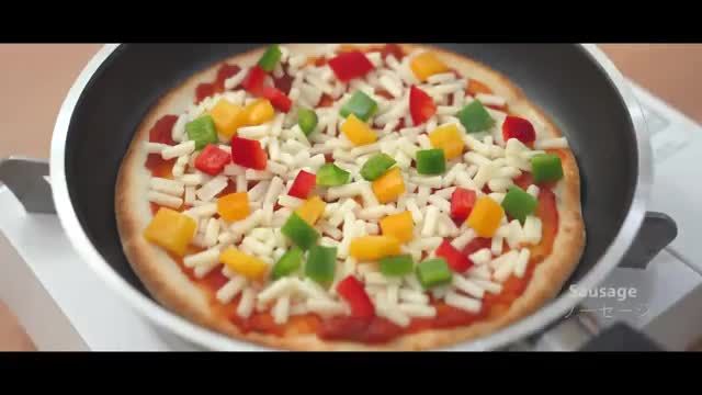 آموزش پخت پیتزا تابه ای در 15 دقیقه (بدون استفاده از فر)