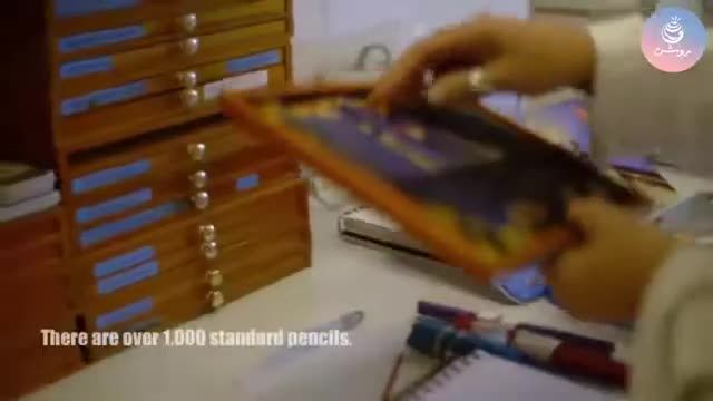 0 تا 100 ساخت مداد رنگی توسط شرکت درونت
